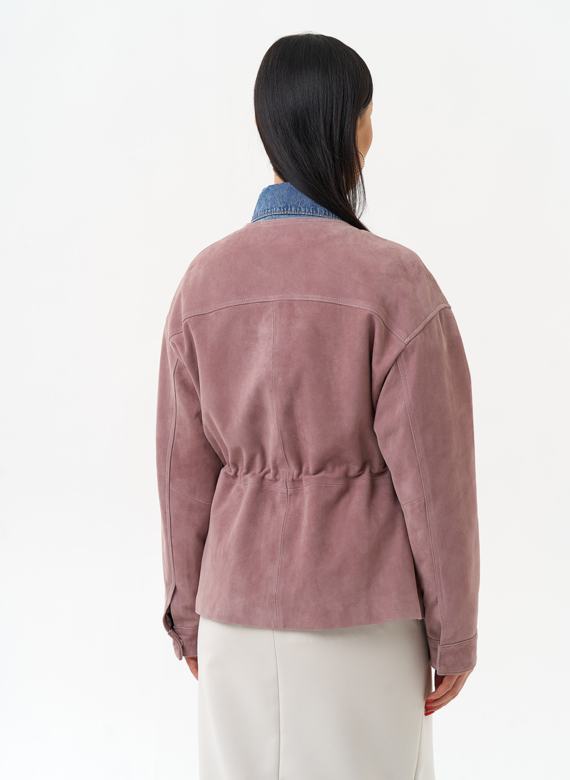 Куртка из натуральной замши 