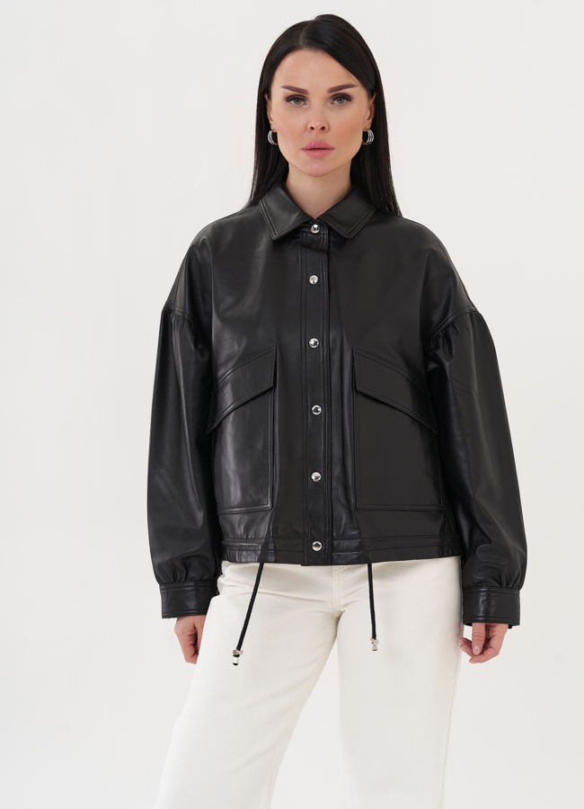 фото Кожаная куртка 